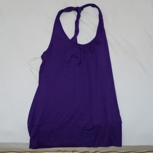 purple forever 21 halter top